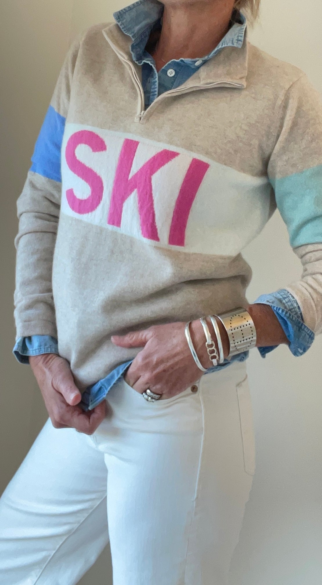 1/4 Zip Cashmere