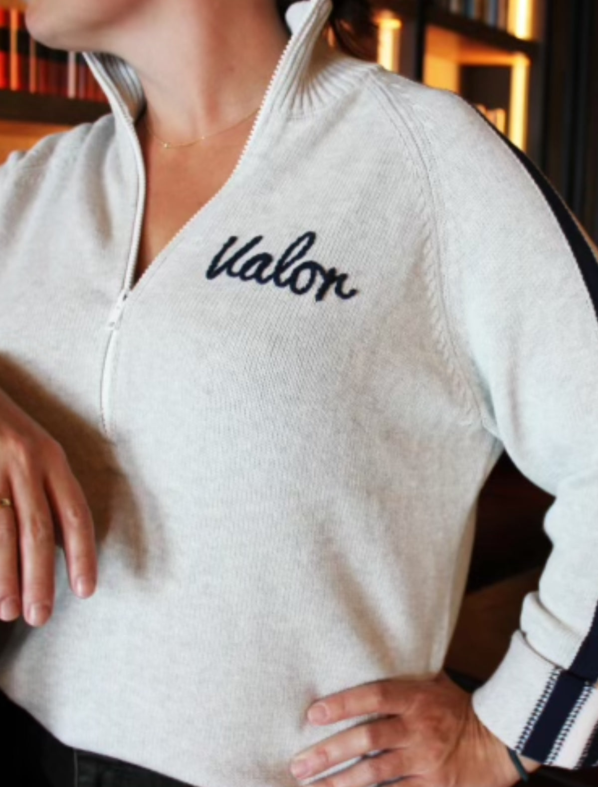 1/2 Zip Cotton
