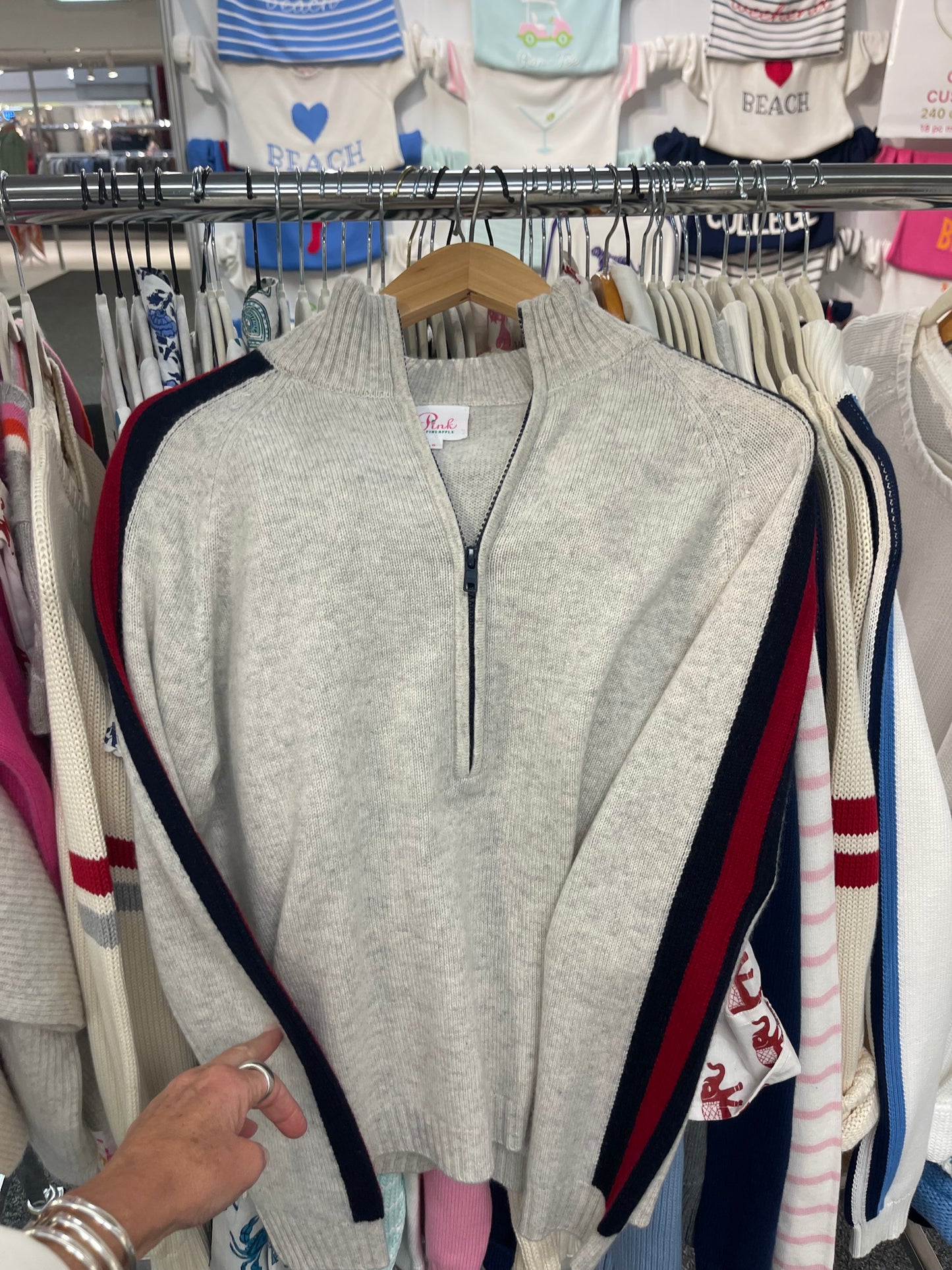 1/2 Zip Cotton