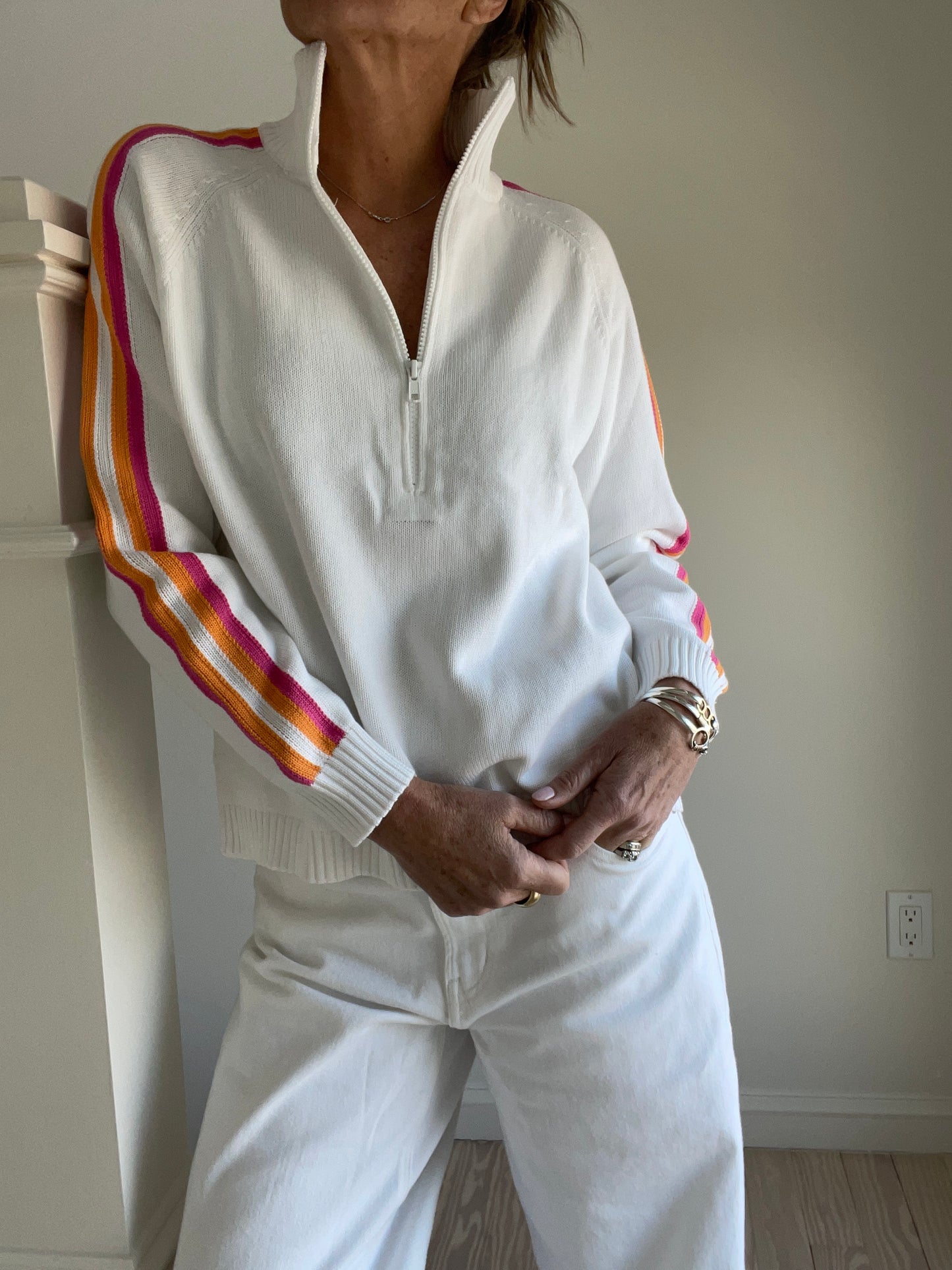 1/2 Zip Cotton