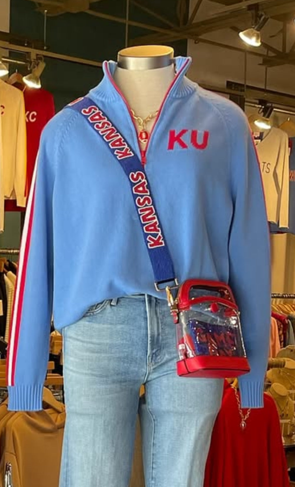 1/2 Zip Cotton