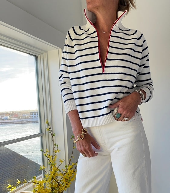 1/2 Zip Cotton
